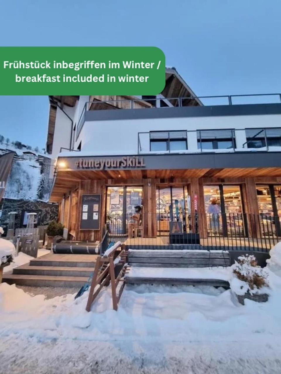 זאלבך הינטרגלם Skill Mountain Lodge - Ski Und Bike Hostel Im Sommer Mit Joker Card מראה חיצוני תמונה