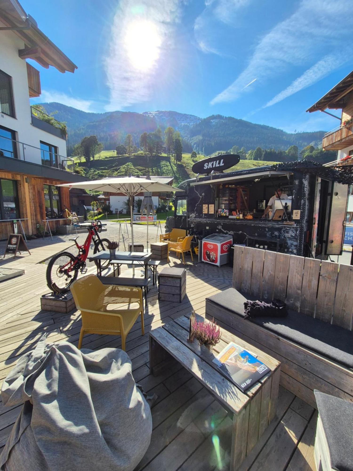 זאלבך הינטרגלם Skill Mountain Lodge - Ski Und Bike Hostel Im Sommer Mit Joker Card מראה חיצוני תמונה